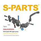 SPARTS Titanium GALESPEED VRE Master Cylinder Bolt Kit | Motorcycle Upgrade Hardware