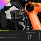 SPARTS KTM Super Duke 1290 · Full TC4 Titanium Bolt Kit｜Motorcycle Upgrade Set