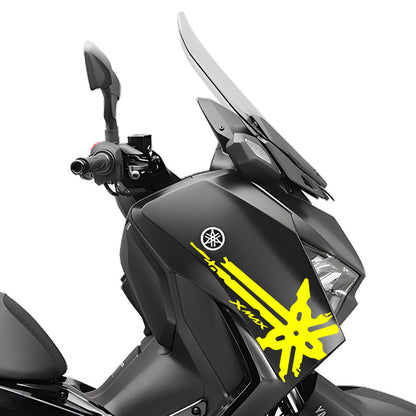 2023 Yamaha XMAX 300 Front Fairing Graphics Decal PVC Glossy Body Protection Sticker