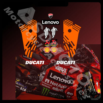 Ducati Panigale V4 MotoGP 2025 Style Full Graphics Kit