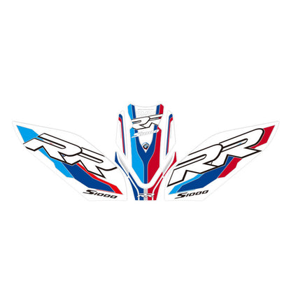 BMW S1000RR Tank Pad Fishbone Anti-Slip Tank Protector Sticker Waterproof Motorcycle Scratch Protection Decal