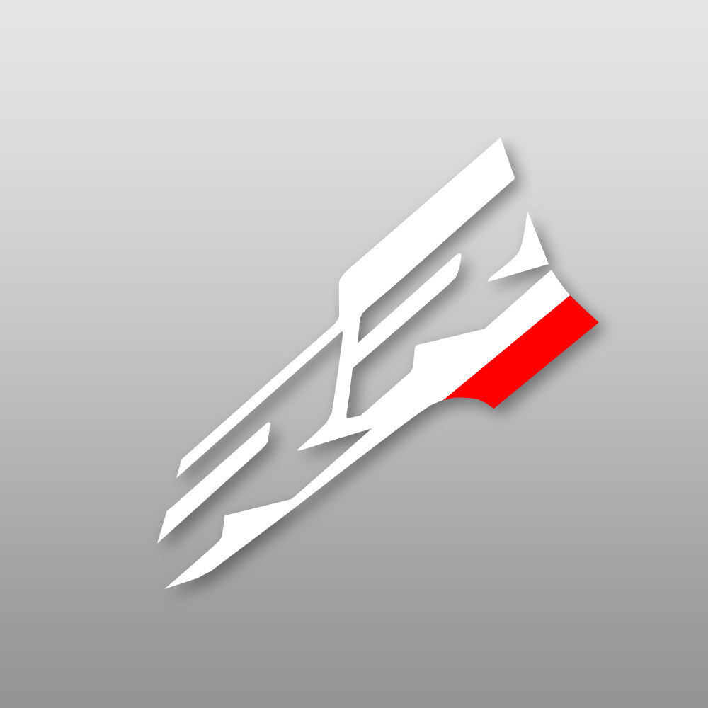 BMW S1000RR Front Fairing Sticker 2023 Style Motorcycle Nose Decal PVC Glossy Vinyl Fairing Wrap Decoration