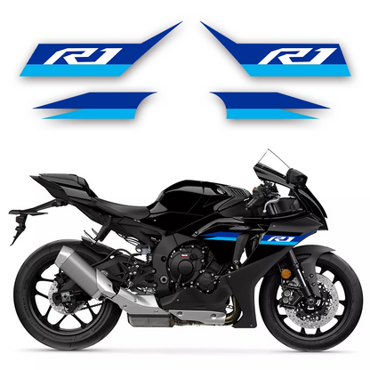 Yamaha YZF-R1 Motorcycle Side Fairing Stripe Graphics Decals Reflective Waterproof Stickers