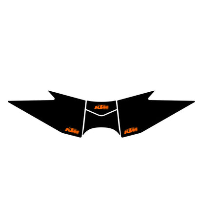 KTM 1290 Super Duke R Fishbone Tank Pad – Anti-Slip Rubber Fuel Tank Protector