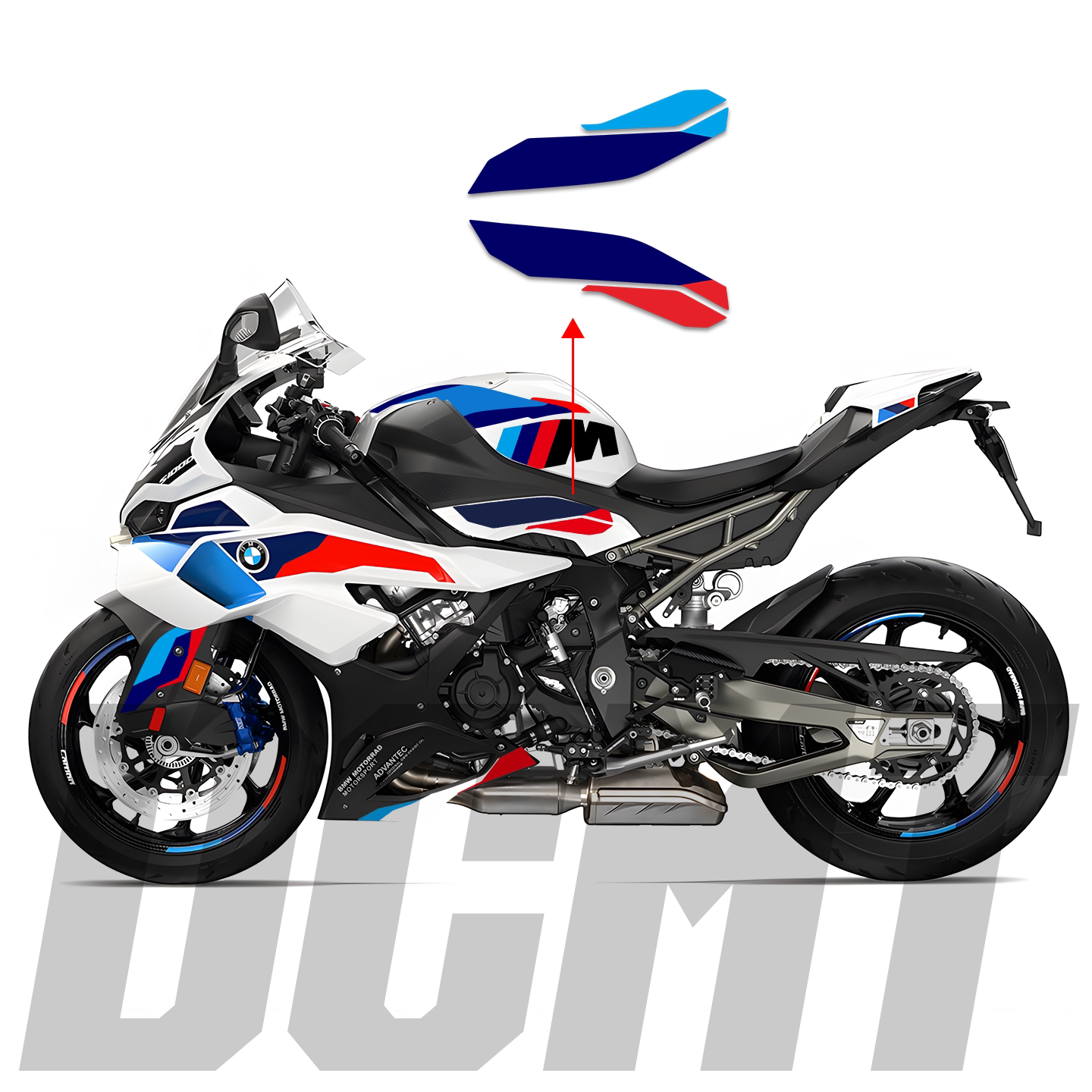 BMW S1000RR 2025 Full Body Graphics Kit
