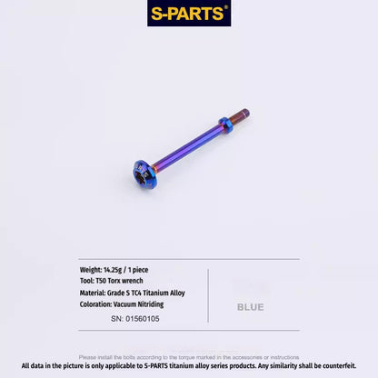 SPARTS TC4 Titanium Cylinder Head Bolts for BMW Boxer Engine