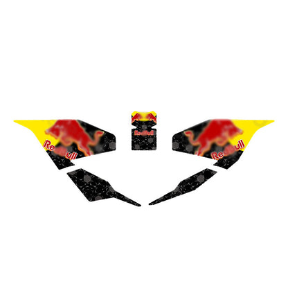 2024 KTM 390 Duke Thickened Tank Grips – Waterproof Anti-Slip Body Protection Pads