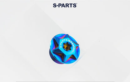 SPARTS Titanium Motorcycle Oil Filler Cap M19 M20 M24 M25 M33 Modified Engine Oil Screw Plug