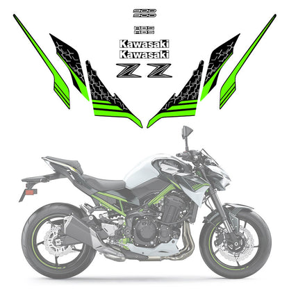 Kawasaki Ninja Z900 Motorcycle Full Body Graphics Kit | Fairing Decal Sticker Vinyl Wrap