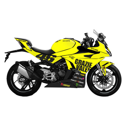 CFMOTO 450SR / 450SR-R 2022–2024 Full Motorcycle Decal Kit PVC Fairing Graphics Stickers