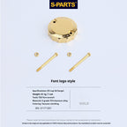 SPARTS Titanium Alloy Brembo Master Cylinder Reservoir Armor Kit – Separate Large Reservoir Cap