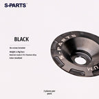 S-PARTS Titanium Visor Mechanism Cover & Screws Kit for SHOEI GLAMSTER Helmet