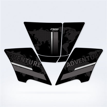 BMW F900GS 2025 Fuel Tank Anti-Slip Sticker Scratch Protection Tank Pad Waterproof Motorcycle Grip Decal Adventure Bike Accessories