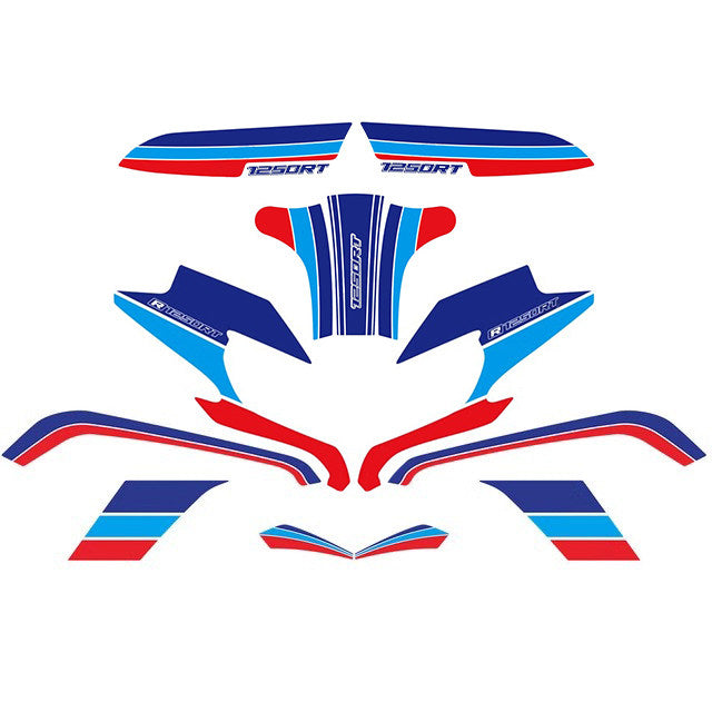 BMW R1250RT / R 1250 RT Tank Pad Luggage Box Fairing Protection Sticker Kit Motorcycle Scratch Guard Decal Accessories