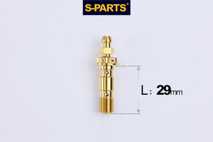 SPARTS M10 Dual-Hole Brake Line & Bleeder Bolt P1.0 / P1.25 Titanium Alloy | Motorcycle Brake Upgrade