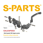 SPARTS Titanium GALESPEED VRE Master Cylinder Bolt Kit | Motorcycle Upgrade Hardware