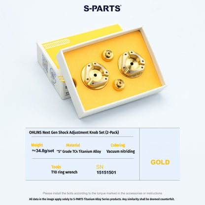 SPARTS Ohlins Suspension Adjuster Knob | Next-Generation