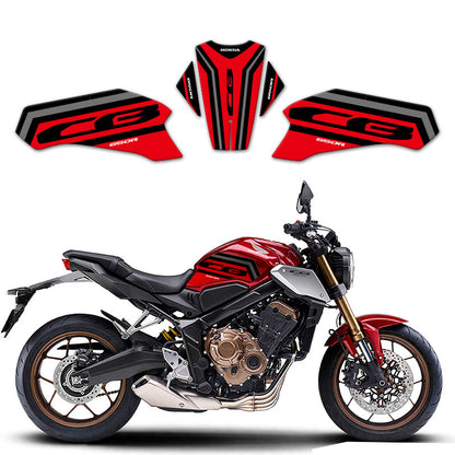 Honda CB650R / CBR650R Fuel Tank Protector – Fishbone Style