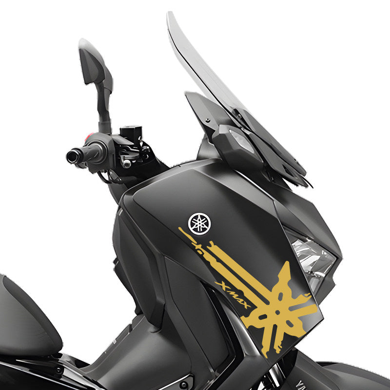 2023 Yamaha XMAX 300 Front Fairing Graphics Decal PVC Glossy Body Protection Sticker