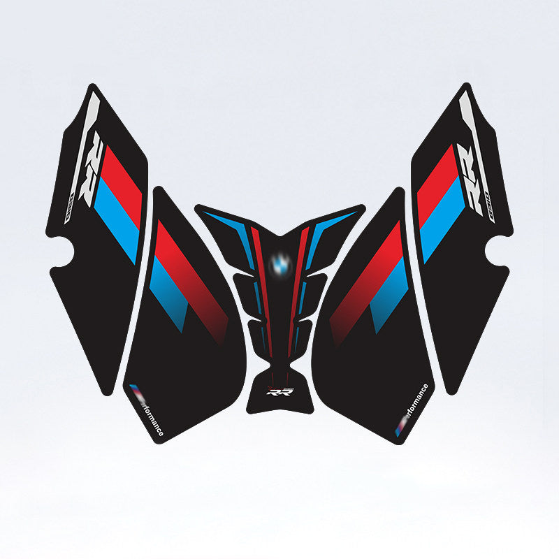 BMW G310RR Fuel Tank Fishbone Grip Pad Sticker Anti-Slip Anti-Scratch Tank Protector Decal Kit