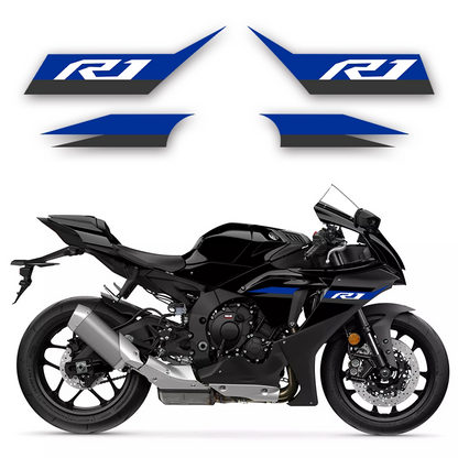 Yamaha YZF-R1 Motorcycle Side Fairing Stripe Graphics Decals Reflective Waterproof Stickers