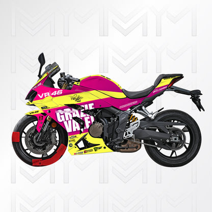 QJMOTOR 600RS 800 Motorcycle Creative Graphics Decal Kit