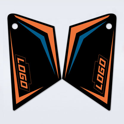 2022 KTM RC 390 Anti-Slip Tank Grips – Waterproof Scratch-Resistant Body Protection Pads