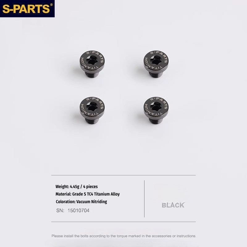 SPARTS Titanium Helmet Visor Screws Kit for ARAI RX7X – Lightweight & CNC Machined