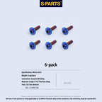 SPARTS TC4 Titanium Bolts for BMW S1000RR  Windshield