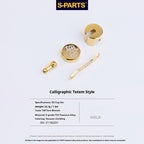 SPARTS Titanium Reservoir Cap Compatible with Brembo Master Cylinder – Separate Small Tank Cover Kit