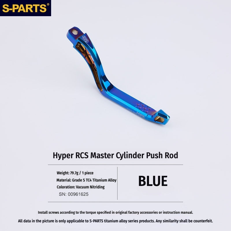 SPARTS Titanium Alloy Brake Master Cylinder Push Rod (RCS / RCSCC Compatible)