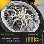 SPARTS Titanium Screw Set for Vespa Sprint/Primavera 150 – Custom Candy Color & CNC Titanium Upgrade Kit