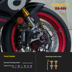 SPARTS Titanium Bolt Kit for Aprilia RS660 2021 – CNC Titanium Upgrade Kit