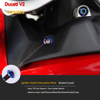 S-PARTS  Compatible with / Suitable for Ducati DUCATI V2 Full Titanium Bolt Kit