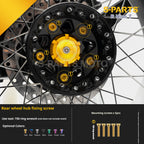 SPARTS BMW RnineT Titanium Alloy Motorcycle Bolt Upgrade Kit