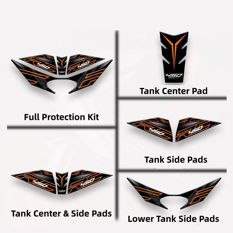 Fuel Tank Protector Anti-Wear Sticker Kit Waterproof Decal Pad for 2026 KTM 450 RC