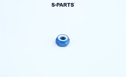 SPARTS Hex Nylon Lock Titanium Nuts – Motorcycle & Car Upgrade Fasteners