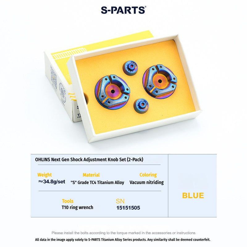 SPARTS Ohlins Suspension Adjuster Knob | Next-Generation