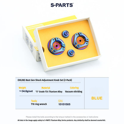 SPARTS Ohlins Suspension Adjuster Knob | Next-Generation