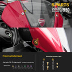 SPARTS Titanium Bolt Kit for Ducati New Monster SP 950 – CNC Titanium Upgrade Kit