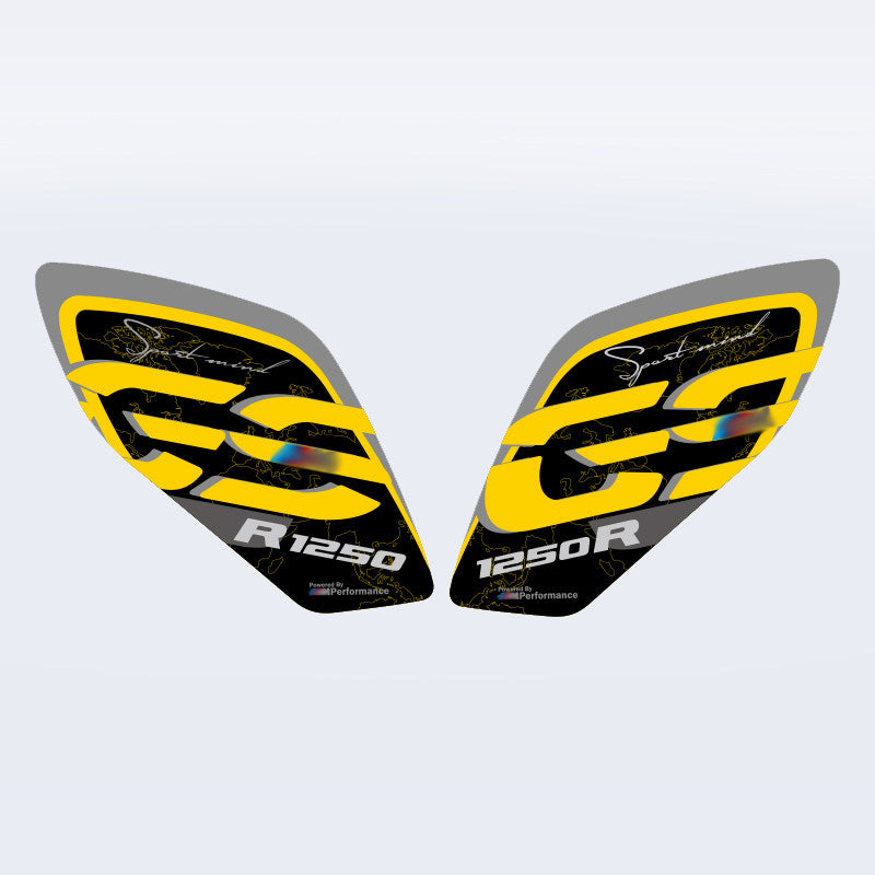 BMW R1250GS Tank Grip Pad Fishbone Tank Protector Anti-Slip Fuel Tank Protection Decal Motorcycle Accessories