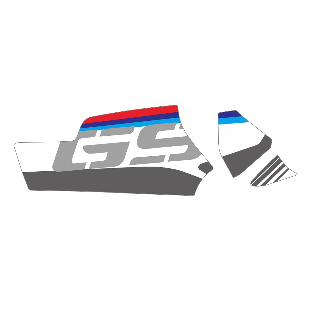 BMW R1200GS / R1250GS / GS Adventure (2013–2021) Drive Shaft & Rear Swingarm Sticker Decal Kit Waterproof Anti-Scratch Motorcycle Styling Protection Graphics