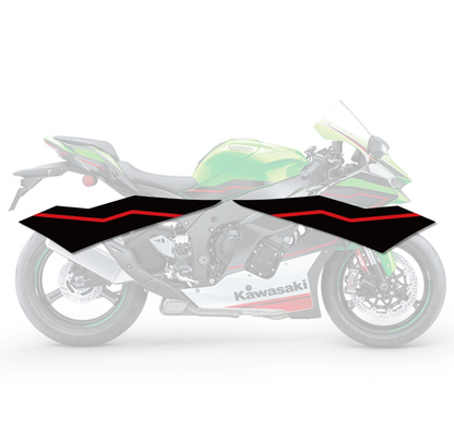 2021 Kawasaki Ninja ZX-10R KRT Full Body Graphics Decal Kit Motorcycle Stickers