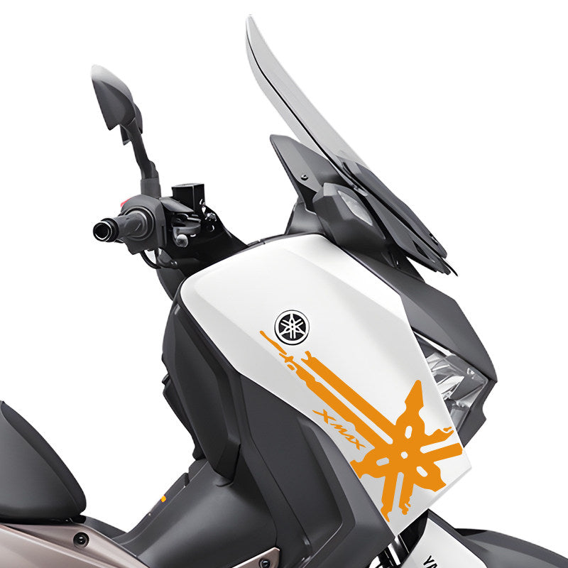 2023 Yamaha XMAX 300 Front Fairing Graphics Decal PVC Glossy Body Protection Sticker