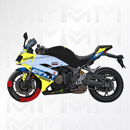 QJMOTOR 600RS 800 Motorcycle Creative Graphics Decal Kit