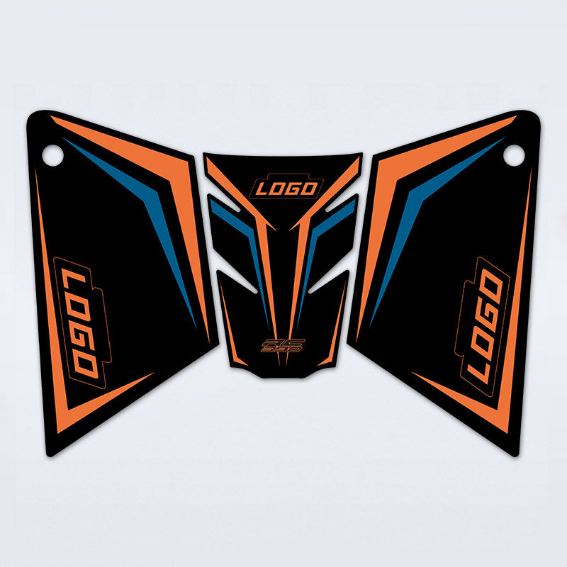 2022 KTM RC 390 Anti-Slip Tank Grips – Waterproof Scratch-Resistant Body Protection Pads