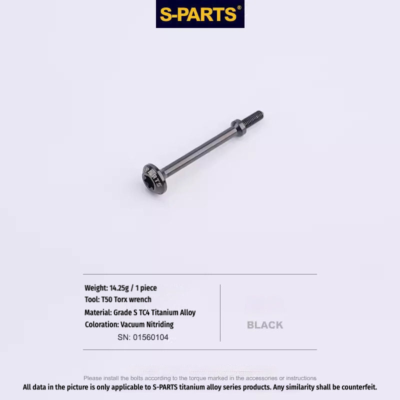 SPARTS TC4 Titanium Cylinder Head Bolts for BMW Boxer Engine