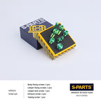 SPARTS Titanium Brake Caliper Bolt Kit – FRANDO F901 2020-2022 (Single Caliper,  A2 Pan Head Options)