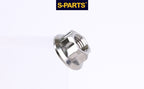 SPARTS Hex Flange Titanium Nut – A3 Series – M5 / M6 / M8 / M10 / M12 – Motorcycle Locking Hardware