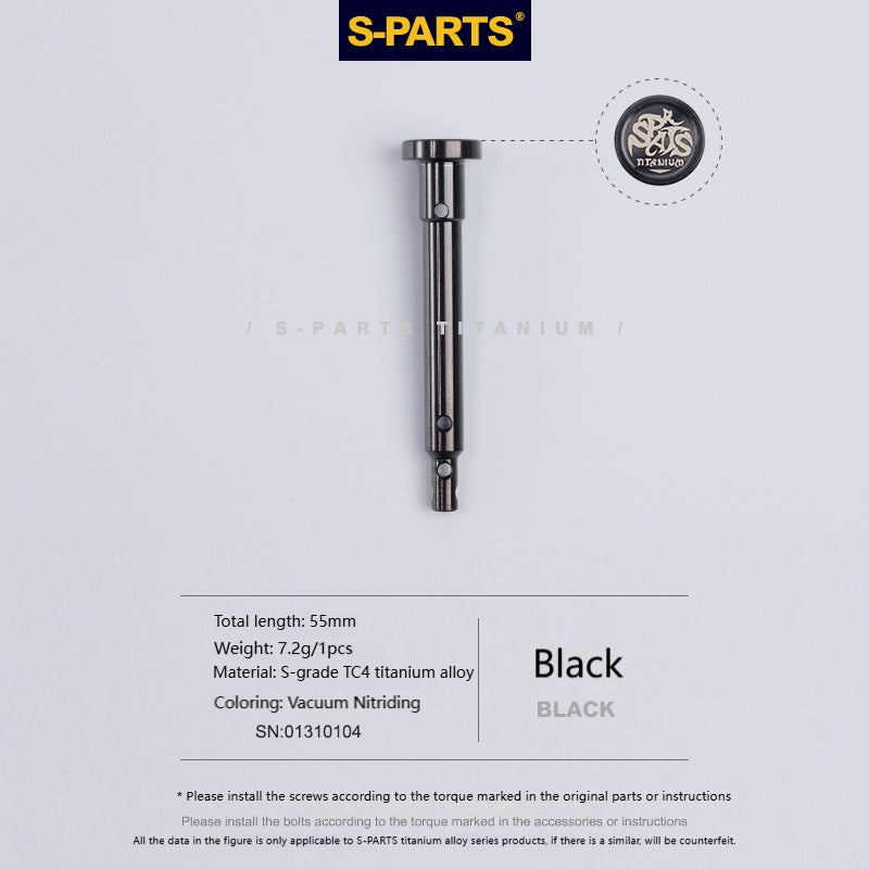 SPARTS Brembo Caliper Pin for 2-Piston and 4-Piston Calipers – Titanium Alloy Caliper Pin